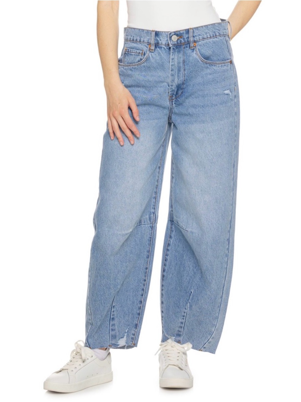 BlankNYC Off the Cuff Barrel Leg Jeans - High Rise NWT ($108.00)
